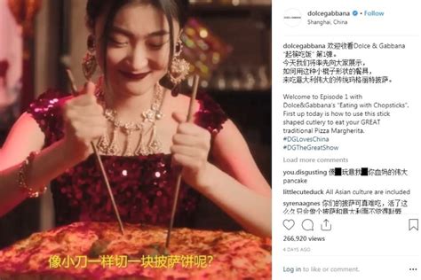 dolce gabbana china ad pizza|dolce and gabbana china scandal.